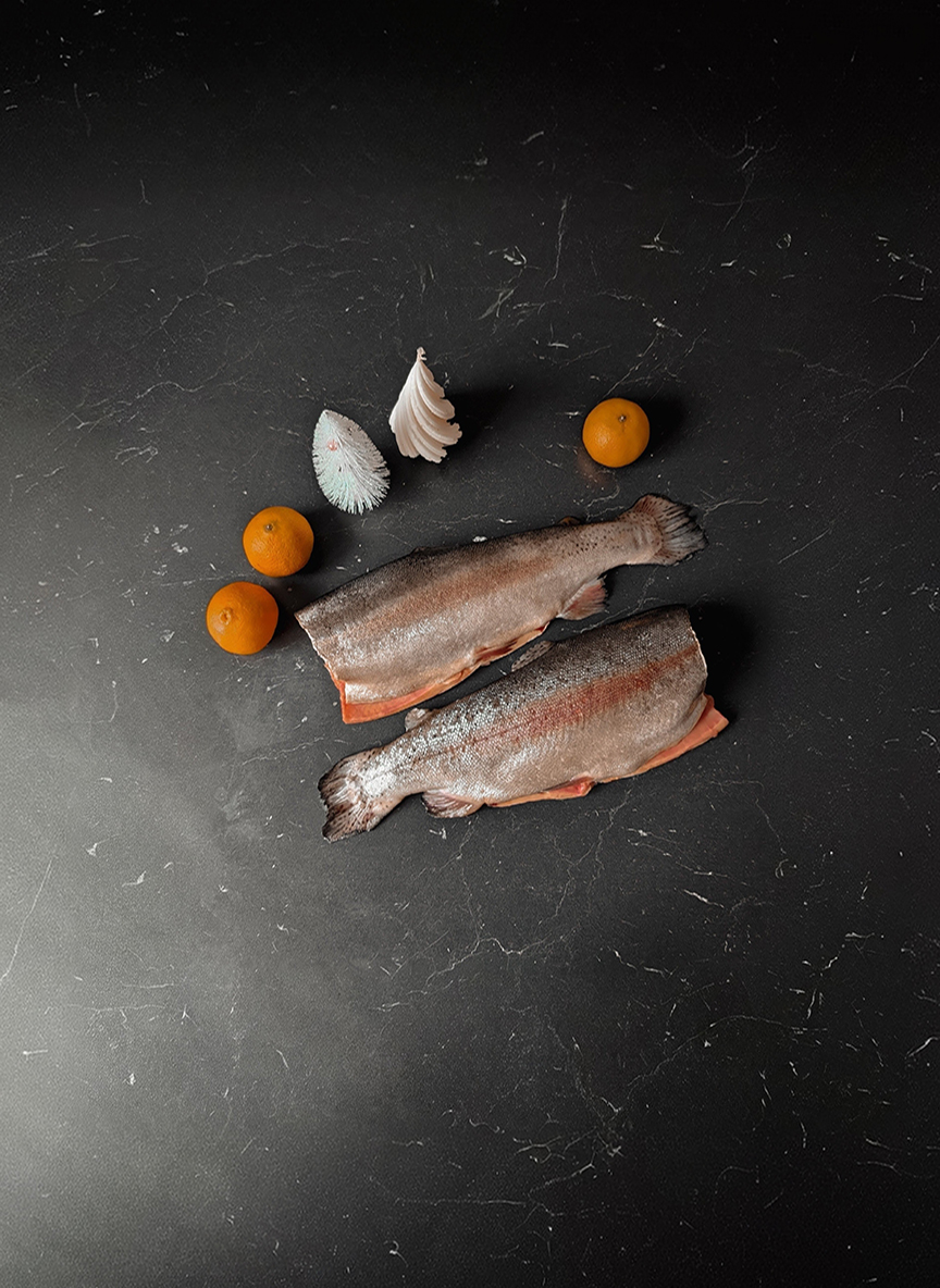 форель разделанная