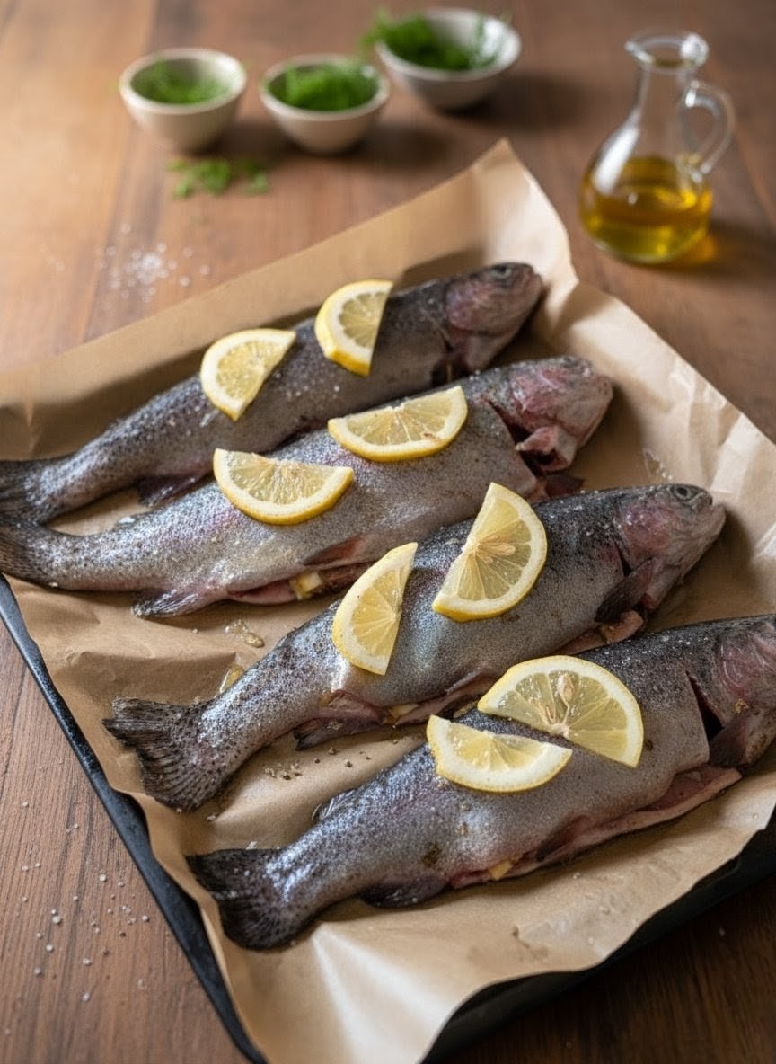 форель готовка